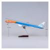 Die Cast Plane 1/157 for B777 Aircraft KLM Air Model W Light and Wheel Landing Gear Diecast Resin Plane Collection Finished Metal Airplane(Without Light) view 4