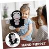 COOLHIYA Gorilla Hand Puppet Plush for Ages Months Soft Stuffed Animal for Storytelling and Interactive Play Reusable Hand Puppet to Promote Creativity and Early Childhood Development view 3