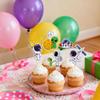 12Pcs Space Cupcake Toppers - Astronaut, Planet & Rocket Cake Decorations for Outer Space Themed Birthday Party & Baby Showers Cake Decor Supplies view 4
