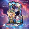 Yzryth Magnetic Dress Up Paper Dolls, Magnetic Princess Dolls for Girls Ages 3 4 5 6, Birthday Gifts Dress Up Toys Games for Toddler Kids Travel (Leo) view 4