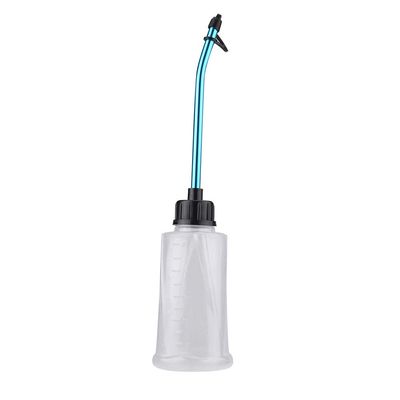 250ml RC Fuel Tank Oil Bottle, 29.5cm/11.6in Nitro Fuel Filler Refill Bottle Plastic Remote Control Oiler Container for Gas Power RC Car