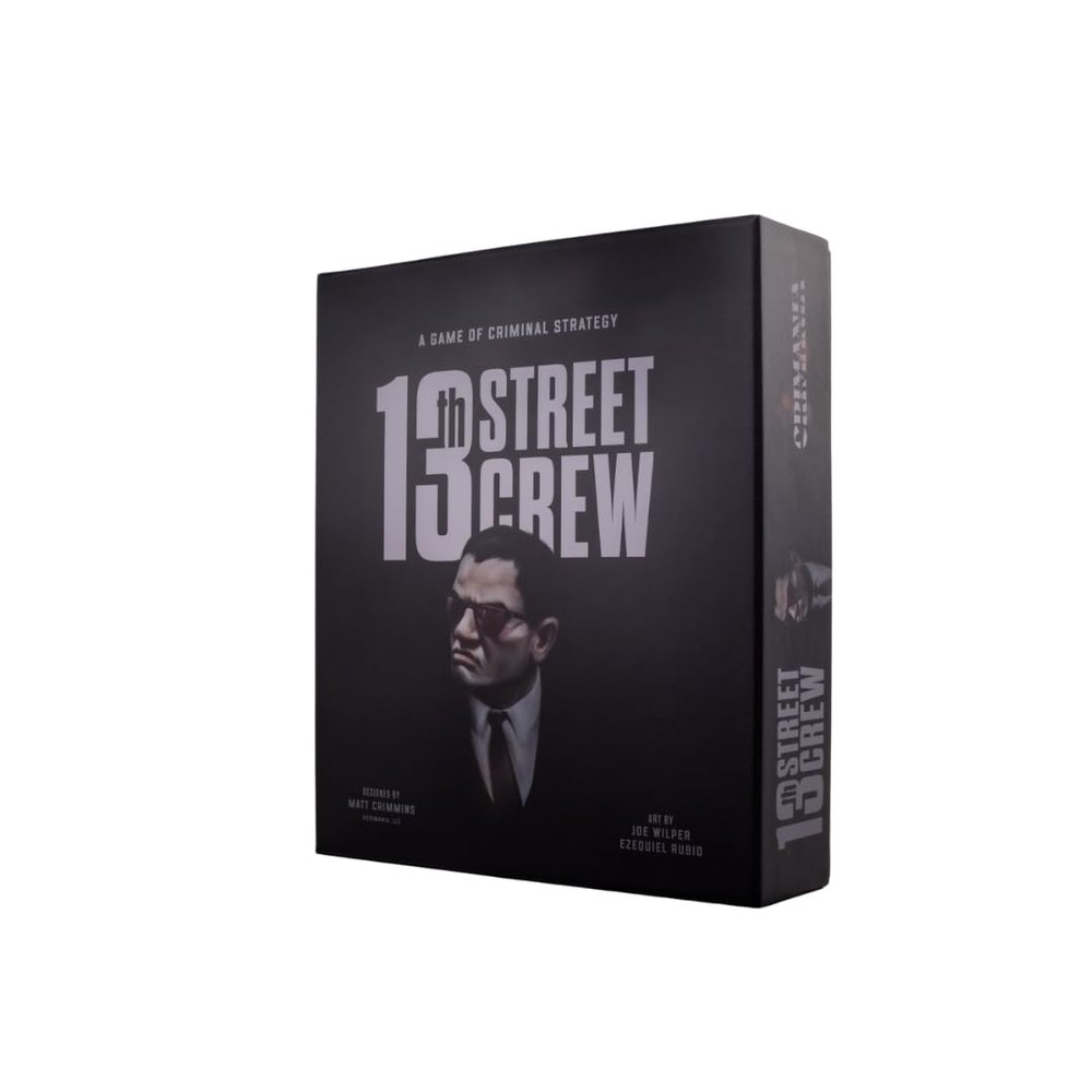 13TH STREET CREW | Bluffing, Strategy, Secret Identities | Get The Gang Together To Play This Semi Cooperative Board Game for Family Game Night | Perfect for Teens and Adults | Board Games |Card Games