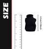 1/12 Scale Hoodie Model,Model Doll Toy Dress up,DIY,Fashionable,Soft,Doll Clothing for 6 inch Male Collectable Action Figures, Black view 4