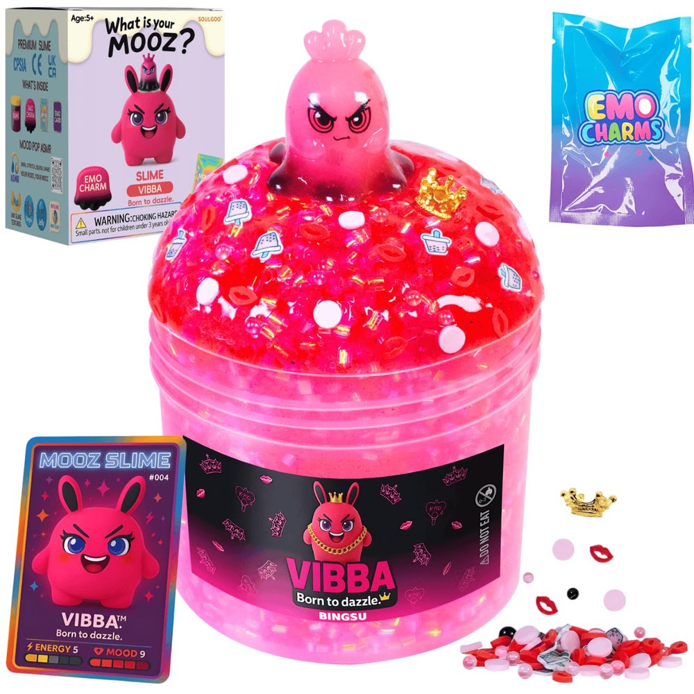 DIY Crunchy Slime Kit  Pink Bingsu Slime, Instant Slime Making Kit, ASMR Pop & Crackle, Kpop Idol Charm & Mix-Ins, Slushie & Squishy, for Girls & Boys 512 & Teens, MOOZ Magic