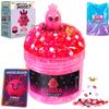 DIY Crunchy Slime Kit  Pink Bingsu Slime, Instant Slime Making Kit, ASMR Pop & Crackle, Kpop Idol Charm & Mix-Ins, Slushie & Squishy, for Girls & Boys 512 & Teens, MOOZ Magic view 1