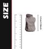 1/12 Scale Hoodie Model,Model Doll Toy Dress up,DIY,Fashionable,Soft,Doll Clothing for 6 inch Male Collectable Action Figures, Gray view 3