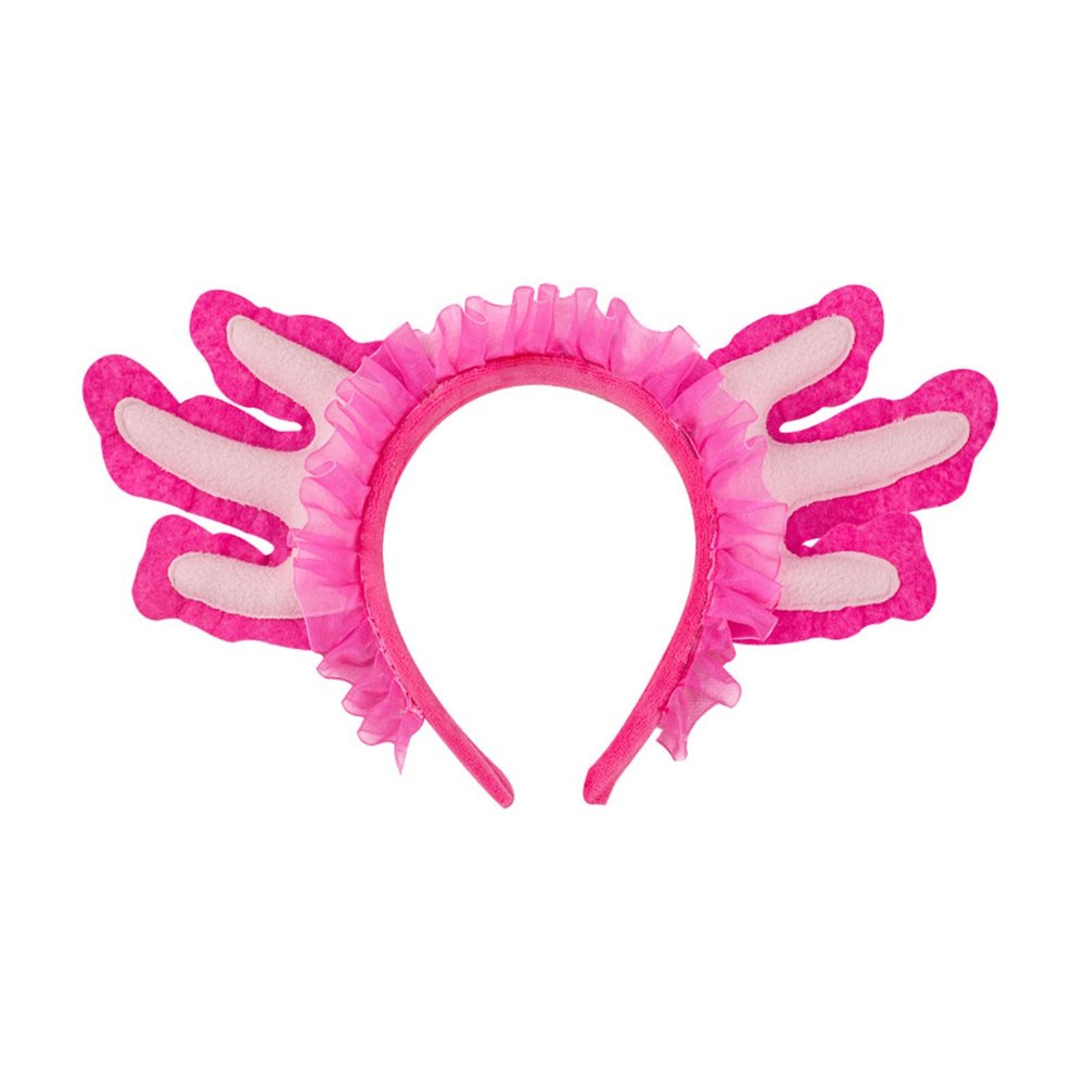 BUBEFSKD Salamanders Hairband For Halloween Music Festival Headwear Plush Animal Ear Hairhoop Carnivals Party Gathering Headpiece Plush Hair Hoop