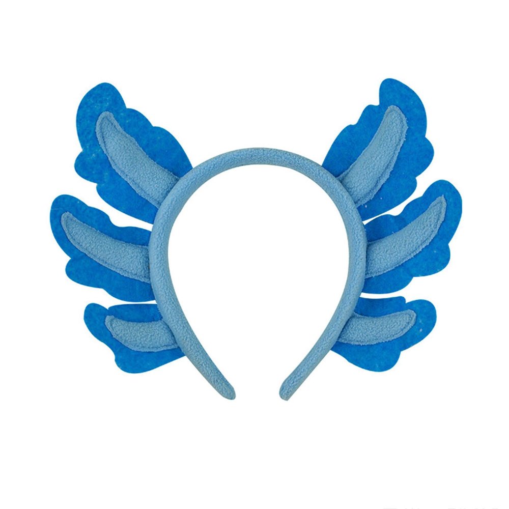 BUBEFSKD Salamanders Hairband For Halloween Music Festival Headwear Plush Animal Ear Hairhoop Carnivals Party Gathering Headpiece Plush Hair Hoop