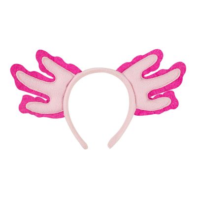 BUBEFSKD Salamanders Hairband For Halloween Music Festival Headwear Plush Animal Ear Hairhoop Carnivals Party Gathering Headpiece Plush Hair Hoop