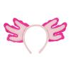 BUBEFSKD Salamanders Hairband For Halloween Music Festival Headwear Plush Animal Ear Hairhoop Carnivals Party Gathering Headpiece Plush Hair Hoop view 1