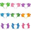 BUBEFSKD Salamanders Hairband For Halloween Music Festival Headwear Plush Animal Ear Hairhoop Carnivals Party Gathering Headpiece Plush Hair Hoop view 4