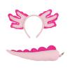 BUBEFSKD Salamanders Hairband For Halloween Music Festival Headwear Plush Animal Ear Hairhoop Carnivals Party Gathering Headpiece Plush Hair Hoop view 1