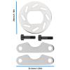 SG Store 1 Set Metal Brake Pads 02044 Compatible with HSP 1:10 On-Road Car 94101 94102 94122 view 4