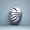 Obito Mex Anime Mask: Akatsuki Cosplay Prop, Handmade Japanese Style view 3