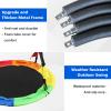 40 Inch Saucer Tree Swing for Kids Adults - 900Lb Weight Capacity, 900D Waterproof Oxford Fabric Platform Swing Seat with Safety bar and Adjustable Hanging Straps for Backyard or Outdoor Playground view 4