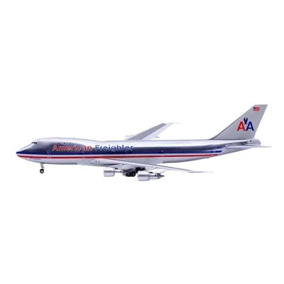 Die Cast Plane 1:200 for Freighter 747-100SF N9671 Aircraft Alloy Toy Model Transport Aircraft Model Display Finished Metal Airplane