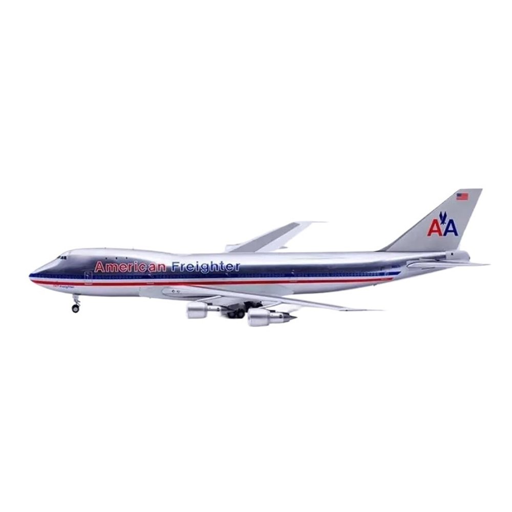 Die Cast Plane 1:200 for Freighter 747-100SF N9671 Aircraft Alloy Toy Model Transport Aircraft Model Display Finished Metal Airplane