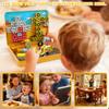 CREAFOMIFE 54 Pcs Mini Magnetic Blocks Travel Toys with Portable Iron Storage Box for Kids 3+, Construction Themed Toddler Magnetic Cubes for Airplane & Car Ride view 4