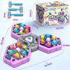 ANNKIE Whack Game Mole for Kids,Toys for 3 4 5 6 7+ Year Old Girls Boys,Pounding Game for Toddlers,Interactive Educational Toys with 3 Modes & 2 Hammers,Gifts for 3-12 Year Old Boys Girls Toddlers view 4