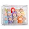 Display Case Compatible with Mini Labubu 4.3 inches Height, Acrylic Clear Display Box Shelf for POP MART Labubu Doll Love Series, 1 Pack view 1