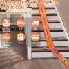 Dikopubby Flex Track Race Set for Kids, 15FT Starter Set Car Track with 4 Suction Cups and 6 Diecast 1/64th Cars - STEM Racing Toy for Boys & Girls Ages 3+ (Upgrade Orange) (Upgrade-Orange) view 4