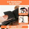 2 Pack Cute Stroller Hooks for Hanging Diaper Bags, Universal Leather Stroller Clips with Bear Design, Non-Slip Strap Hanger for Purse, Shopping Cart, Wheelchair & Walker Accessories view 4