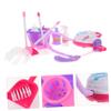 COOLHIYA Vacuum Cleaner for Pretend Play House Cleaning Kit with Broom and Mop Safe Non-Toxic Materials Bright Colors Educational Role Play Set for Boys Random Color view 3
