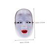 2pcs Japanese Traditional Mask Prajna Cosplay Face Mask for Makeup Party Role-playing Festival Prop Unisex Elastic Cord Comfortable Fit view 4