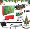 Toy Trains for Kids - Track Car Model,Electric Train Model with Lights Music,for Boys Girls Youth Teens Children Toddler Birthday Childrens Day New Years Day view 1