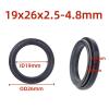 MAQJAPIIE NBR Shaft Oil Seal ID19-20mm O-Ring Gasket Kit(19x26x2.5-4.8mm) view 2