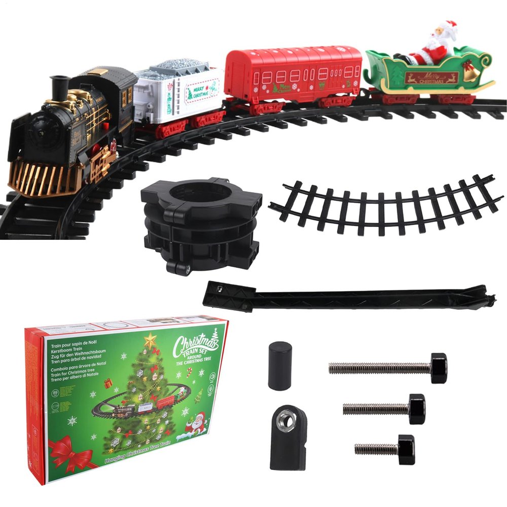 Train Toys | Track Car Model,Electric Train Model with Lights Music | for Boys Girls Youth Teens Children Toddler Birthday Childrens Day New Years Day