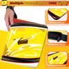 1008 Card Binder 9 Pocket, 3-Ring Trading Card Binder with 56 Page Removable Sleeves, High Storage Waterproof Trading Card Holder Collection Card Album Carrying Organizer Case for TCG Cards- Yellow view 3