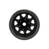 RC Car Tyres Wheels For Axial For SCX24 AX24 For TRX4M For FMS For FCX24 1/18 1/24 4pcs Metal 1.0" Deep Dish Wheel Tire Set RC Crawler Car Upgrade Parts(Black) view 3
