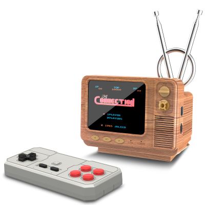 Mini TV Retro Handheld Game Console -JALECO Licensed Classic Games, Portable Gaming Toy with TF Card to Expand 80s 90s Games, Support Two Players & Game Save, Ideal Gift for Boys Girls