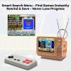 Mini TV Retro Handheld Game Console -JALECO Licensed Classic Games, Portable Gaming Toy with TF Card to Expand 80s 90s Games, Support Two Players & Game Save, Ideal Gift for Boys Girls view 4