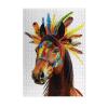 Majestic Horse & Feather Puzzle - 500 Piece Landscape Wood Art, Premium Craft view 2