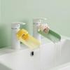 2 Pack Faucet Extender for Toddlers, Silicone Faucet Extender, Easy Install Sink Spout Extender for Kids Hand Washing Fits Standard and Gooseneck Faucet (Yellow & Green) view 1