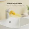 2 Pack Faucet Extender for Toddlers, Silicone Faucet Extender, Easy Install Sink Spout Extender for Kids Hand Washing Fits Standard and Gooseneck Faucet (Yellow & Green) view 4