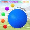 Huaerle 6 Pcs Kickball Set 9 Inch Playground Balls with Pump Dodgeball Kickballs Inflatable Rubber for Dodgeball, Kickball, Handball, School, Gym, Recess & Outdoor Backyard Games view 2