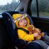 4 Pcs Baby Car Seat Head Support Toddler Infant Head Support Neck Relief Strap Headrest Sleeping Traveling for Kids Children Child Baby(Bear, Rabbit, Elephant, Brown Elephant) view 2