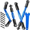 RCHuiWow RC Composite Link Set Steering Links Camber Links Upgrades Part for 1/10 Gorgon 2WD,Fury 2WD,Fury 223S,Quake 223S,Vorteks 2WD,Vorteks 223S,Replace #ARA330753,Navy Blue view 1