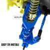 RCHuiWow RC Composite Link Set Steering Links Camber Links Upgrades Part for 1/10 Gorgon 2WD,Fury 2WD,Fury 223S,Quake 223S,Vorteks 2WD,Vorteks 223S,Replace #ARA330753,Navy Blue view 3