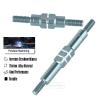 RCarmubWow RC Turnbuckles Camber Link Upgrades Part for 1/16 Mini Slash 70054-1,Aluminium Adjustable Front and Rear Toe Links Push Rods,Titanium view 4