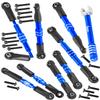 RCarmubWow RC Turnbuckles Camber Link Upgrades Part for 1/16 Mini Slash 70054-1,Aluminium Adjustable Front and Rear Toe Links Push Rods,Navy Blue