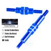 RCarmubWow RC Turnbuckles Camber Link Upgrades Part for 1/16 Mini Slash 70054-1,Aluminium Adjustable Front and Rear Toe Links Push Rods,Navy Blue view 4