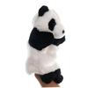 COOLHIYA Panda Plush Hand Puppet for Soft Storytelling Role Play Accessory for Interactive Activities Imaginative Play and Communication Development view 1