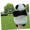 COOLHIYA Panda Plush Hand Puppet for Soft Storytelling Role Play Accessory for Interactive Activities Imaginative Play and Communication Development view 3