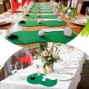 10 Set 60PCS Golf Table Centerpieces, Golf Centerpiece Table Decorations Including Green Mats, Ball, Sand Trap, Red Flag and Base Memo Clip Holder for Sport Themed Birthday Party Decor view 4