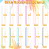 240PCS Mardi Gras Beads, Metallic 12 Kinds Beaded Necklace Accessories, 33" Mardi Gras Necklace Bulk Accessories Stuff, Festival Parade Throw for Wedding Birthday Mardi Gras Celebrations Decorations view 2