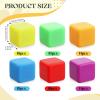 100 Pack Slow Rising Stress Cube Fidget Soft Dough Square Bulk for Adults Anxiety Relief Sensory Stress Relief Balls for Office Coworker Women Men Teacher Party Favors view 2